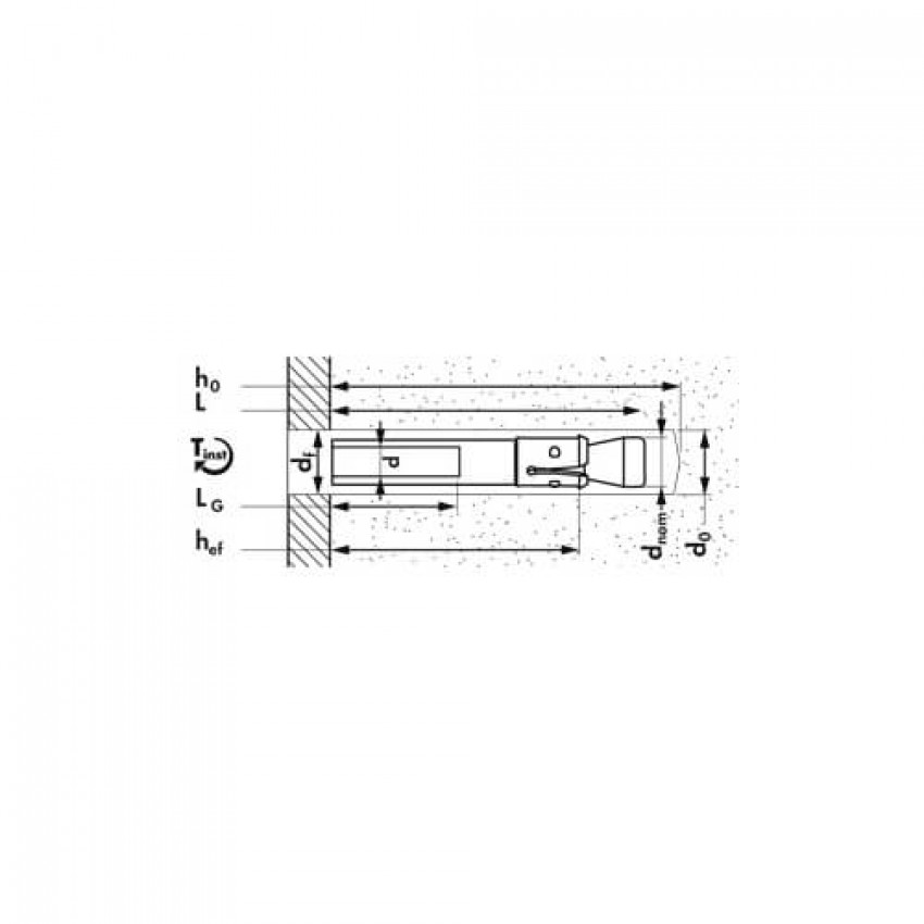 Анкер M2-I M10 / 12x55 Mungo 1451055-1451055