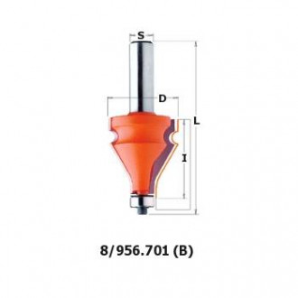 856.701.11 Фреза  HM D=35 I=38 S=12,7 Профіль=B-[articul]