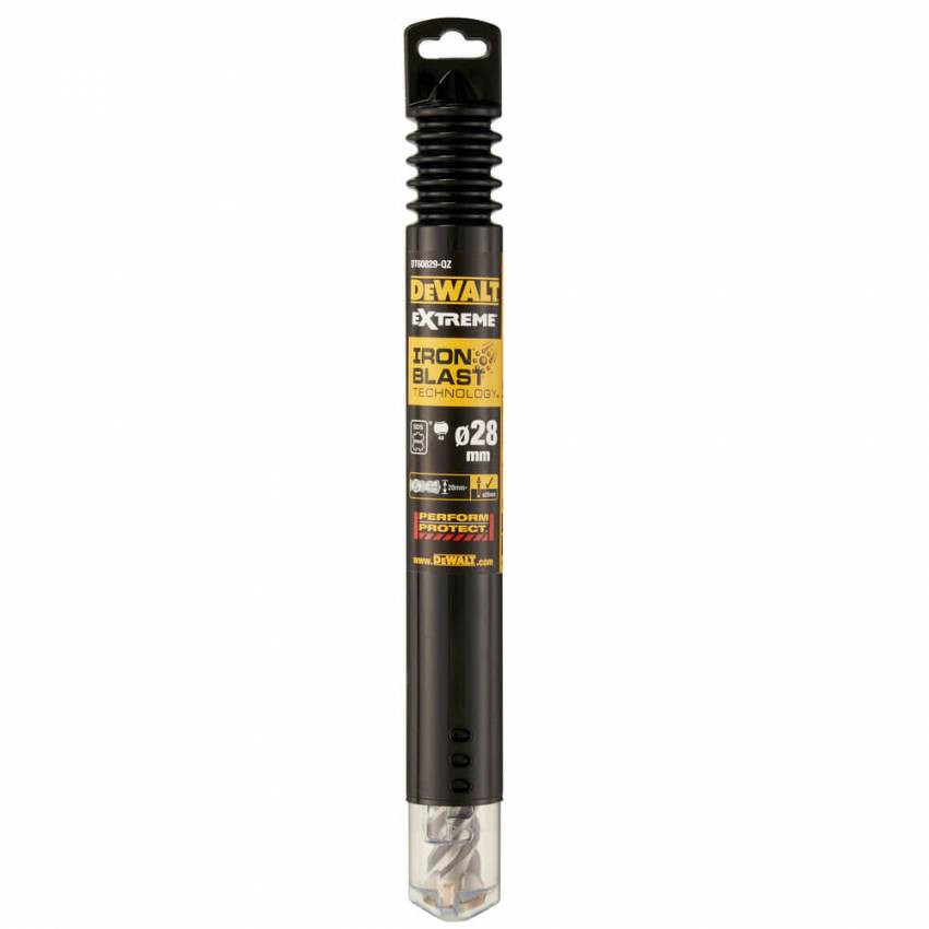 Бур DeWALT "SDS-MAX ,XLR", 4 крайки, 28x250x380 мм DT60829-DT60829