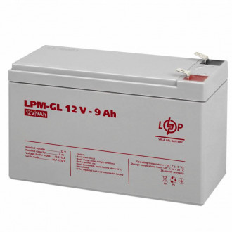 Акумулятор гелевий LPM-GL 12V - 9 Ah-[articul]