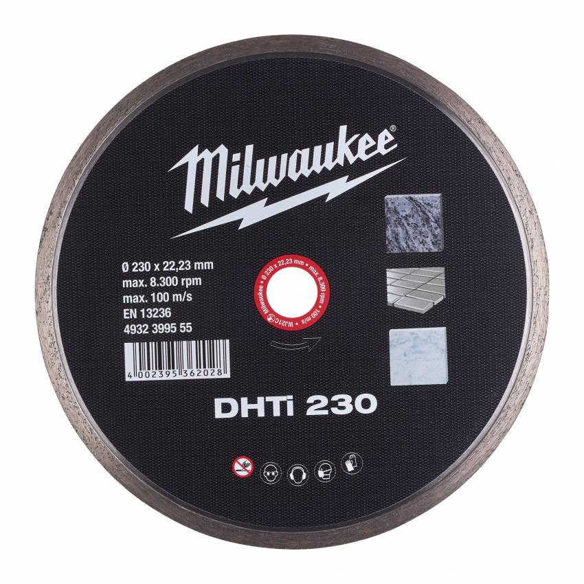 Диск алмазний MILWAUKEE DHTI 230, Ø230мм-4932399555