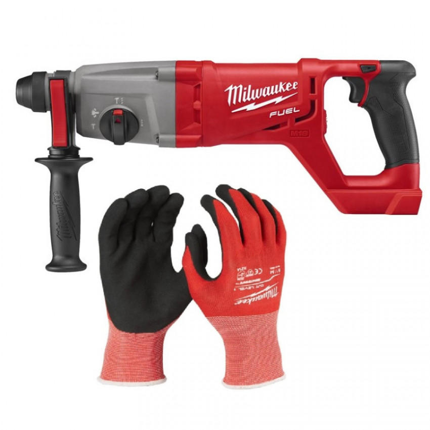 Акумуляторний перфоратор 2.3Дж Milwaukee M18CHD-0-4933479903-KIT