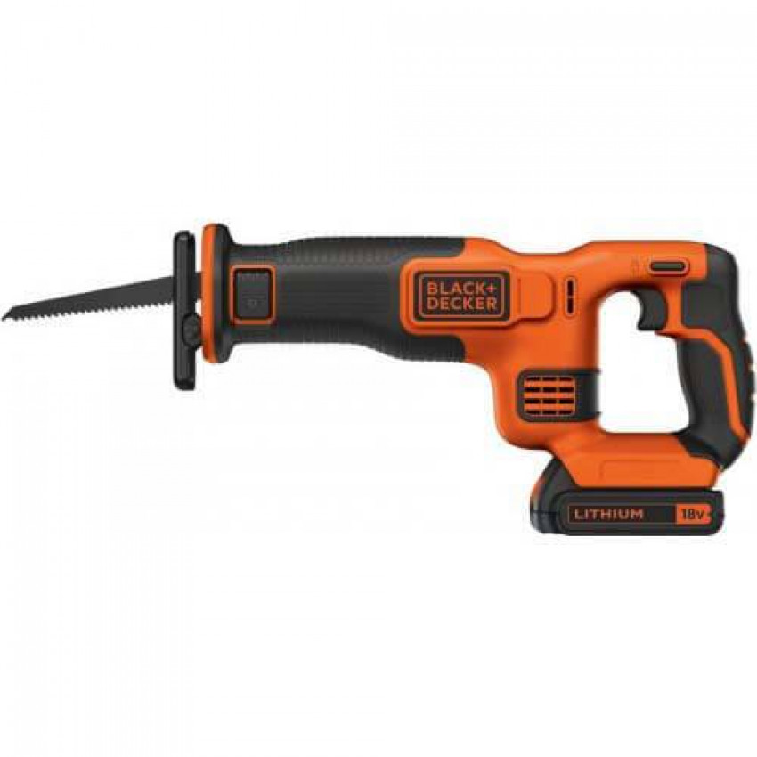 Пила шабельна акумуляторна BLACK DECKER BDCR18-BDCR18