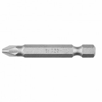 Накінечник викрутки PZ2, 50 мм, 1/4&quot;, 10 шт.-[articul]