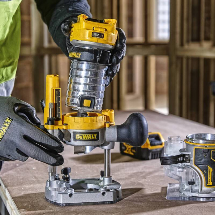 Фрезер акумуляторний безщітковий DeWALT DCW604NT-DCW604NT