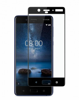 Захисне скло Full screen PowerPlant для Nokia 8 Black-[articul]