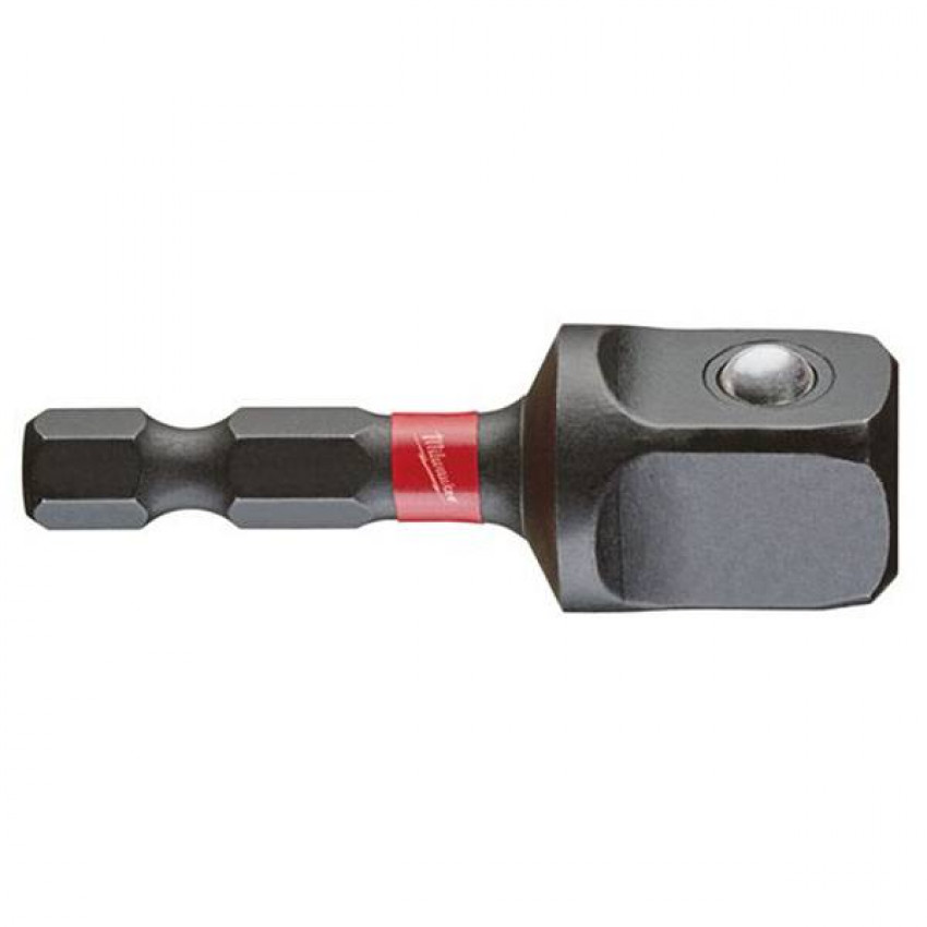 Перехідник MILWAUKEE з 1/4" HEX на 1/2" квадратний хвостовик (заміна на 4932478803)-4932471827