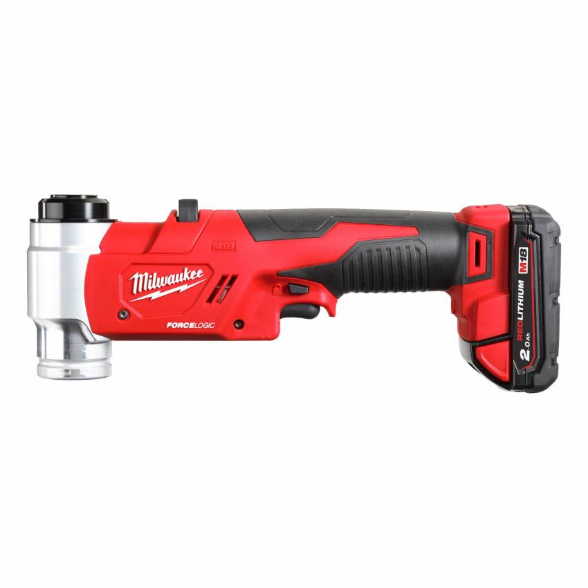 Акумуляторний гідравлічний пробійник MILWAUKEE M18 HKP-201CA ( зарядний пристрій, 1 акум.X M18 B2 (2Ач)-4933451204