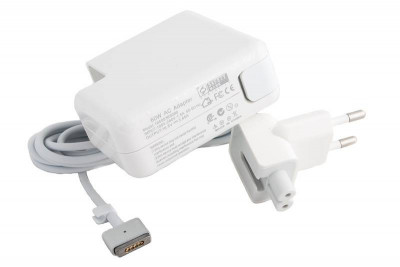 Блок живлення для ноутбуків PowerPlant APPLE 220V, 16.5V 60W 3.65A (MagSafe 2)-[articul]