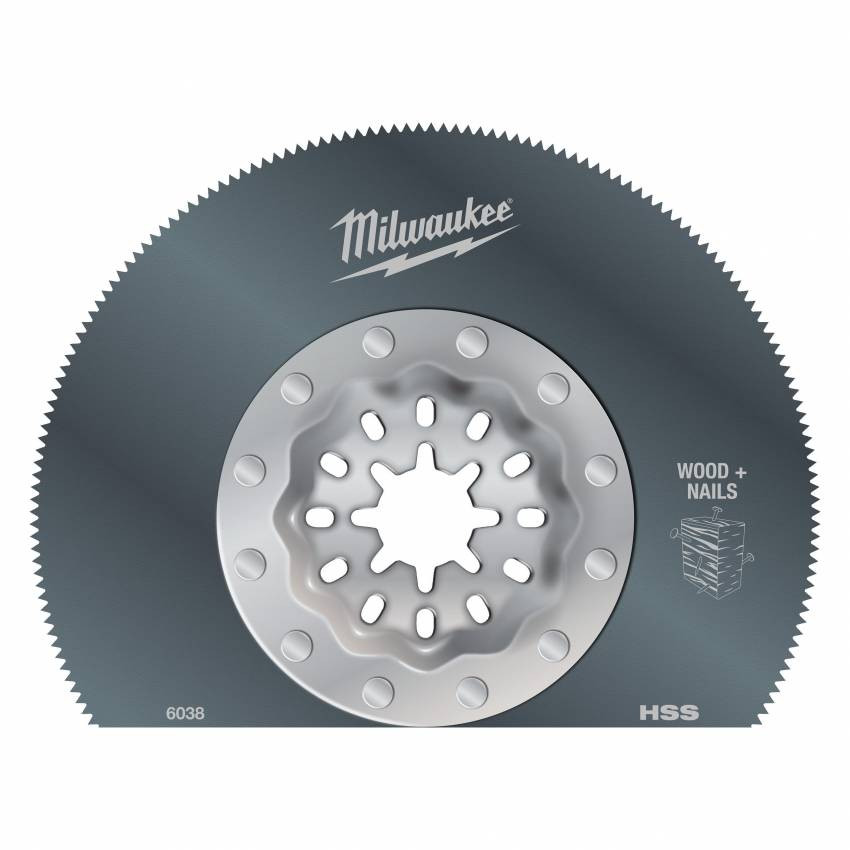 Полотно STARLOCK MILWAUKEE для б/функціонального інструмента, 35x42мм/3С (деревина) 2-48906011