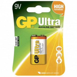 Акумулятор GP ULTRA ALKALINE 9V 1604AUP-S1,6LF22-[articul]