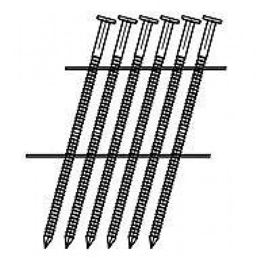 Цвях рифлений у бобіні Prebena типу CNW 2,5/75 (7,2 тис. шт.)-CNW 2,5/75 BkRl x 7,2