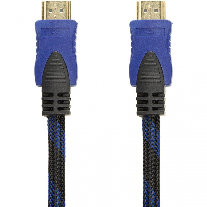 Відео кабель PowerPlant HDMI - HDMI, 0.75м, позолочені конектори, 1.4V-KD00AS1199