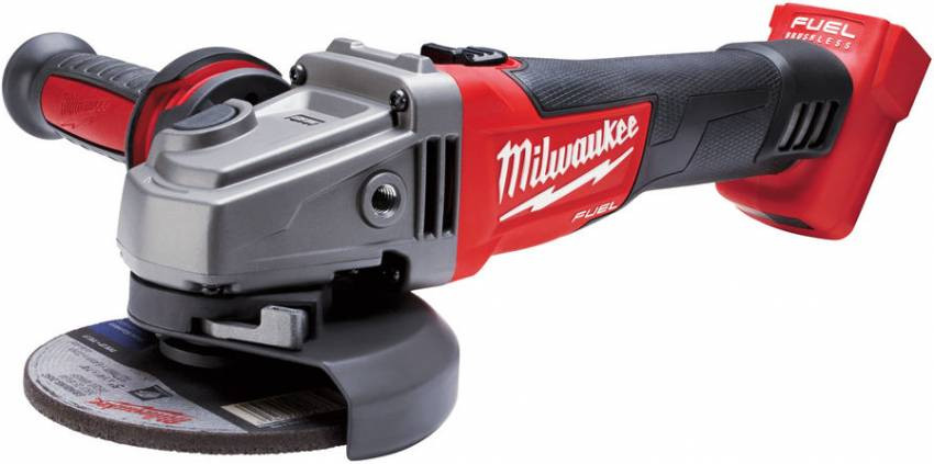 Шліфмашина кутова акумуляторна MILWAUKEE, M18 CAG125X-0X, Ø125мм (HDкейс)-4933451439