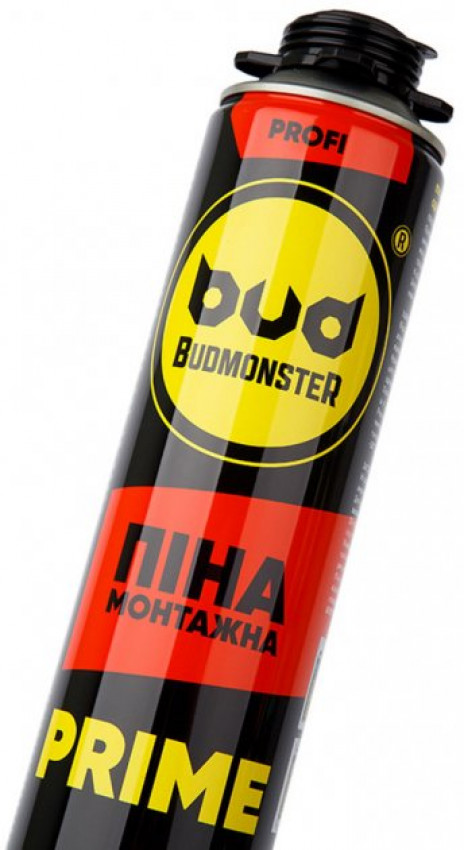 Піна професійна Budmonster Prime 65, 825 мл, 960 гр 1/12-BM--8321