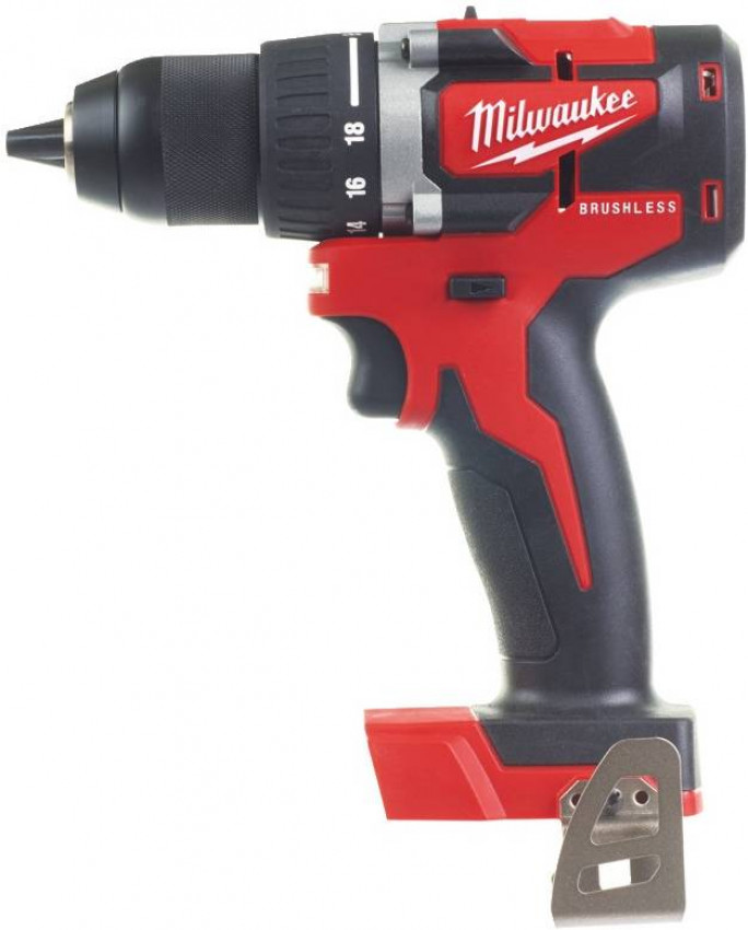 Дриль-шуруповерт акумуляторний MILWAUKEE, M18 CBLDD-0, 60Нм-4933464316