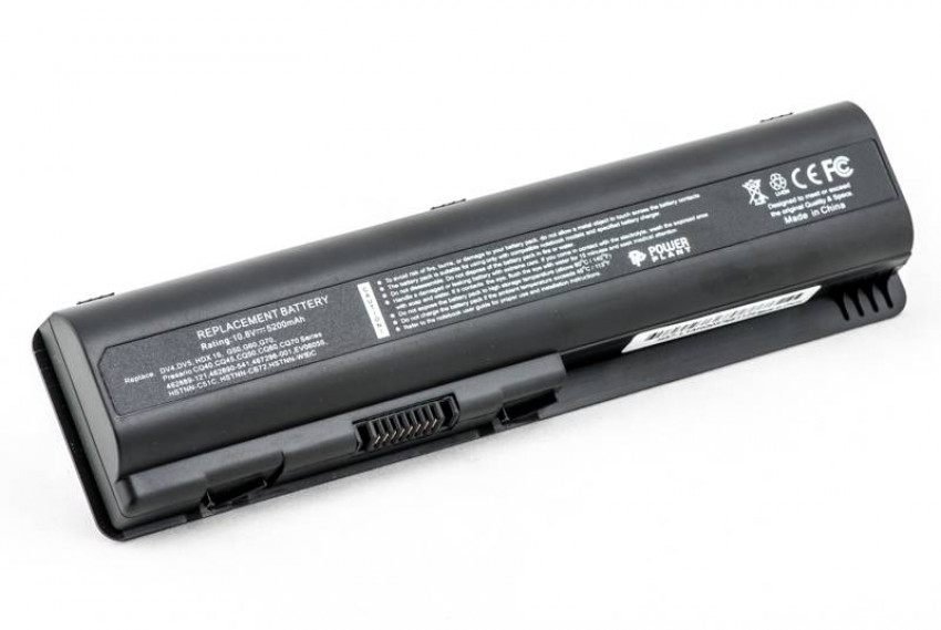 Акумулятор PowerPlant для ноутбуків HP Pavilion DV4 (HSTNN-DB72, H5028LH) 10.8V 5200mAh-NB00000025