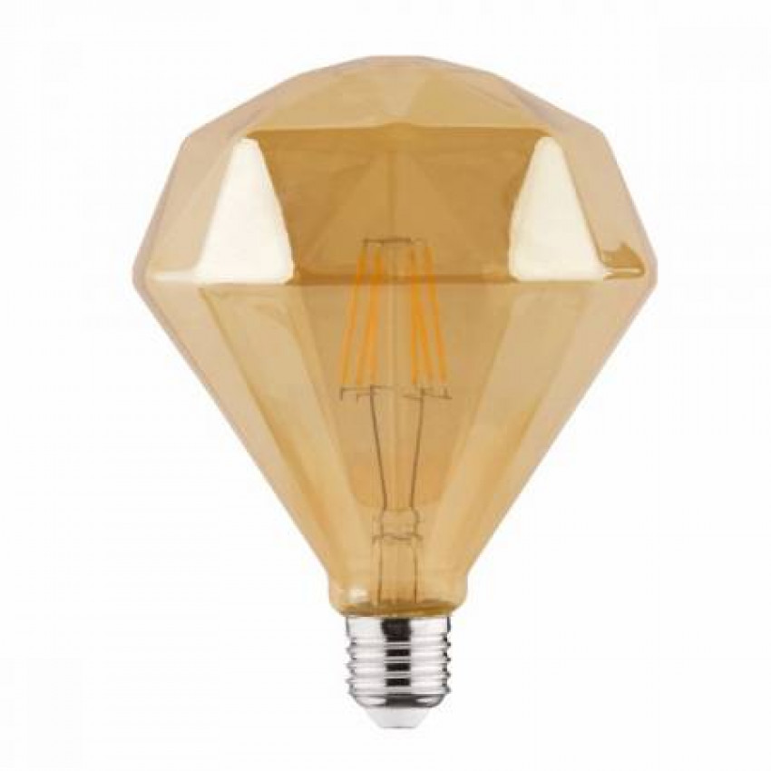 Світлодіодна лампа Filament RUSTIC DIAMOND-6 6W E27 2200К-001-034-0006-010