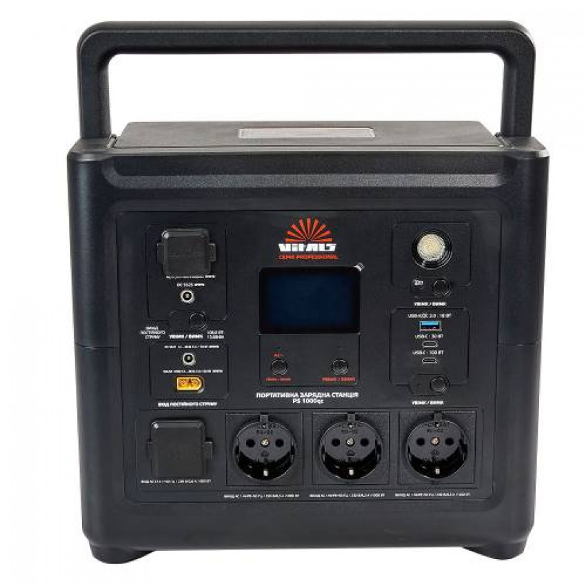 Портативна зарядна станція Vitals Professional PS 1000qc-191786