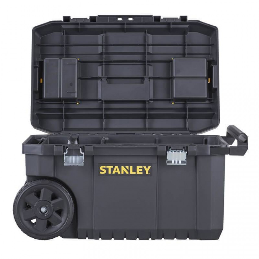 Скринька великого об'єму ESSENTIAL CHEST, розміри 665x404x344 мм, з колесами STANLEY STST1-80150-STST1-80150