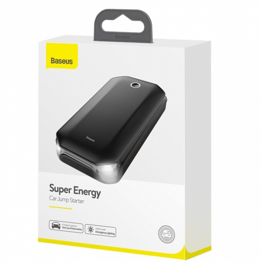 Пусковий пристрій Baseus Super Energy 8000mAh 5V 2.4A Чорний (CRJS01-01)-