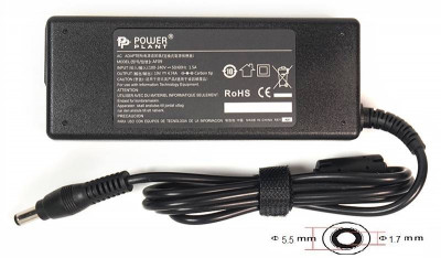 Адаптер для ноутбука PowerPlant ACER 220V, 19V 90W 4.74A (5.5*1.7)-[articul]