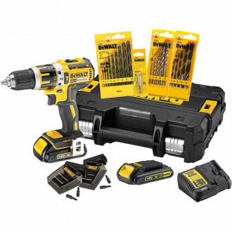 Дриль - шуруповертний акумуляторний безщітковий ударний DeWALT DCK795S2T-[articul]