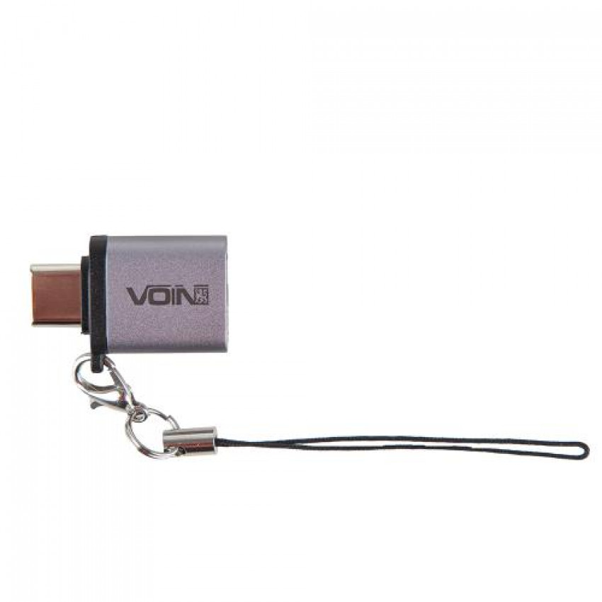 Адаптер OTG VOIN USB 3.0 в Type C Grey (VP-6106)-VP-6106