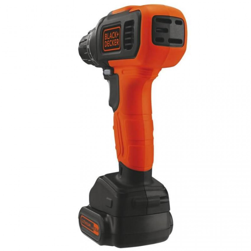 Дриль-шуруповерт акумуляторний BLACK DECKER BCD7122CK-BCD7122CK