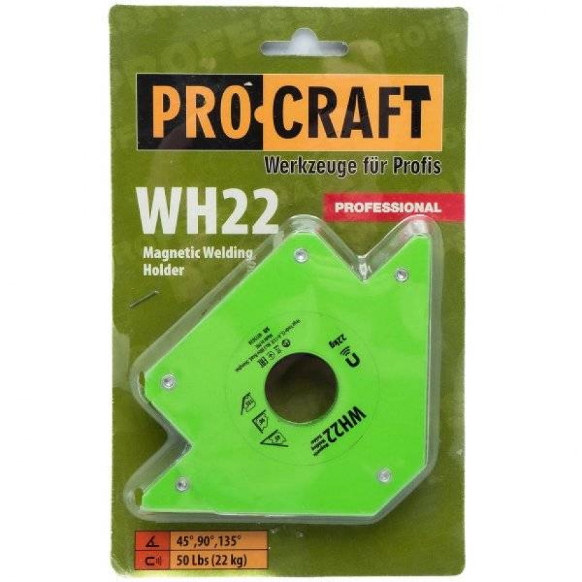 Магнітний кутник для зварювання Procraft WH22-WH22