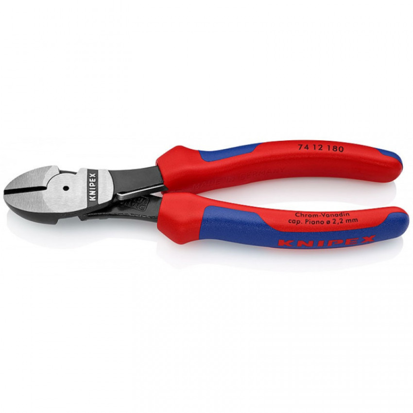 Кусачки бокові особливої потужності KNIPEX 74 12 180-74 12 180