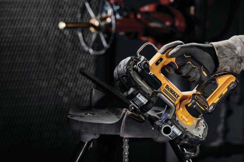 Пила стрічкова акумуляторна безщіткова DeWALT DCS377NT-DCS377NT