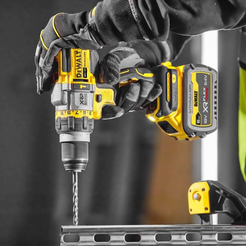 Дриль-шуруповертний акумуляторний безщітковий ударний DeWALT DCD999NT-DCD999NT