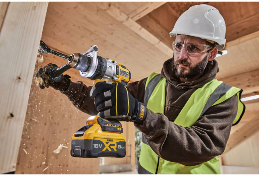 Дриль-шурупокрут акумуляторний безщітковий ударний DeWALT DCD1007WW1T-DCD1007WW1T