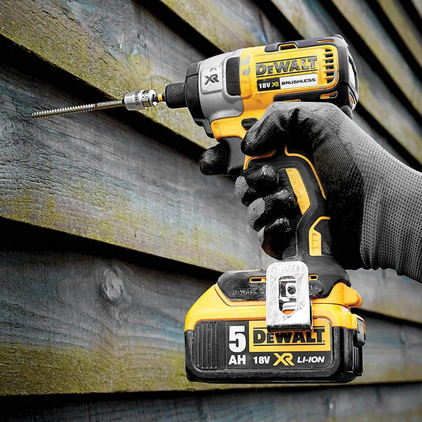 Шуруповерт акумуляторний ударний безщітковий DeWALT DCF887NT DCB183-DCF887NT+DCB183