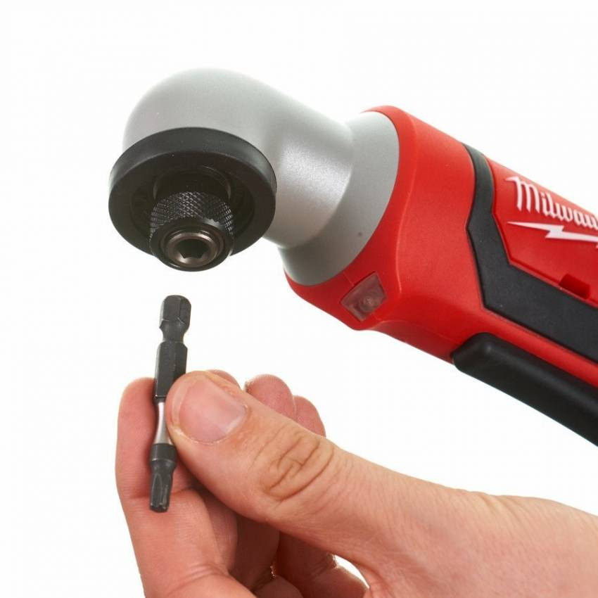 Гвинтоверт кутовий акумуляторний 1/4" HEX MILWAUKEE, M12 BRAID-0, 68Нм-4933451247