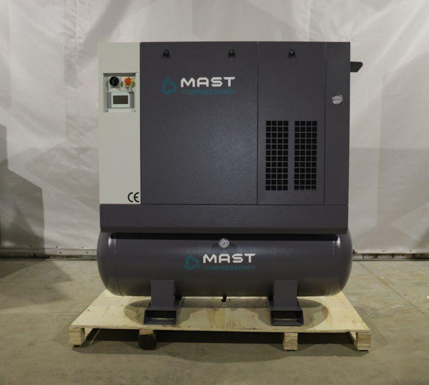 Гвинтовий компресор Mast LZN-20 COMBO inverter (Осушувач + ресивер 500 л)-LZN-20