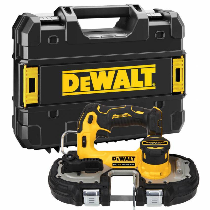 Пила стрічкова акумуляторна безщіткова DeWALT DCS377NT-DCS377NT