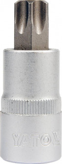 Головка із вставкою TORX YATO із квадр. 1/2&quot;, Т45, L=50 мм, Nm=117 [10/100] (DW)-[articul]