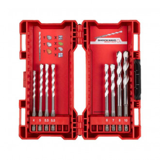 Універсальні свердла Multi Material Shockwave диам. 4 - 10 мм Milwaukee 4932471113, хвостовик 1/4&quot;-[articul]