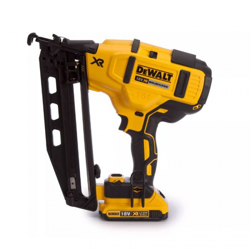 Пістолет гвоздезабивний акумуляторний безщітковий DeWALT DCN660D2-DCN660D2