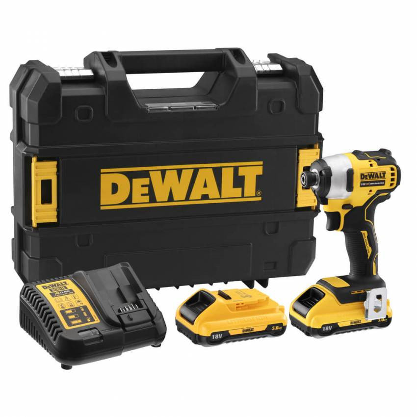 Шуруповерт акумуляторний ударний безщітковий DeWALT DCF809L2T-DCF809L2T