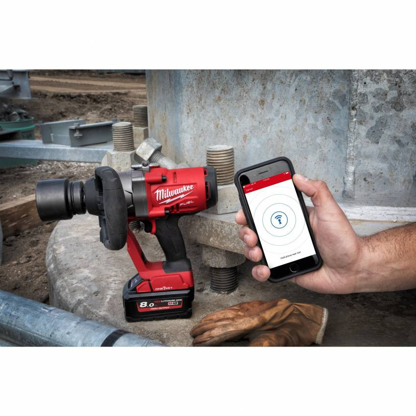 Гайковерт акумуляторний 1" MILWAUKEE, M18 ONEFHIWF1-0X, 2400Нм-4933459732