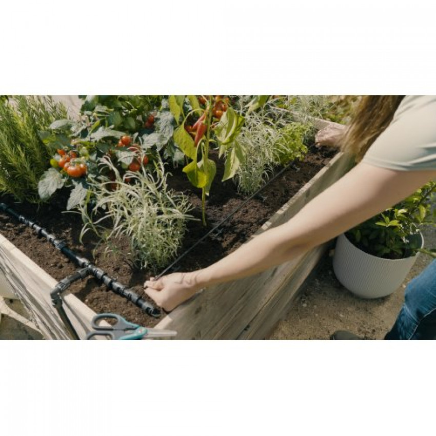 Комплект для поливу Gardena Micro-Drip-System Raised Bed Set для високих грядок на 35 рослин-13455-20.000.00