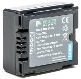 PowerPlant Panasonic VW-VBD070, CGA-DU07 1200mAh акумулятор-[articul]