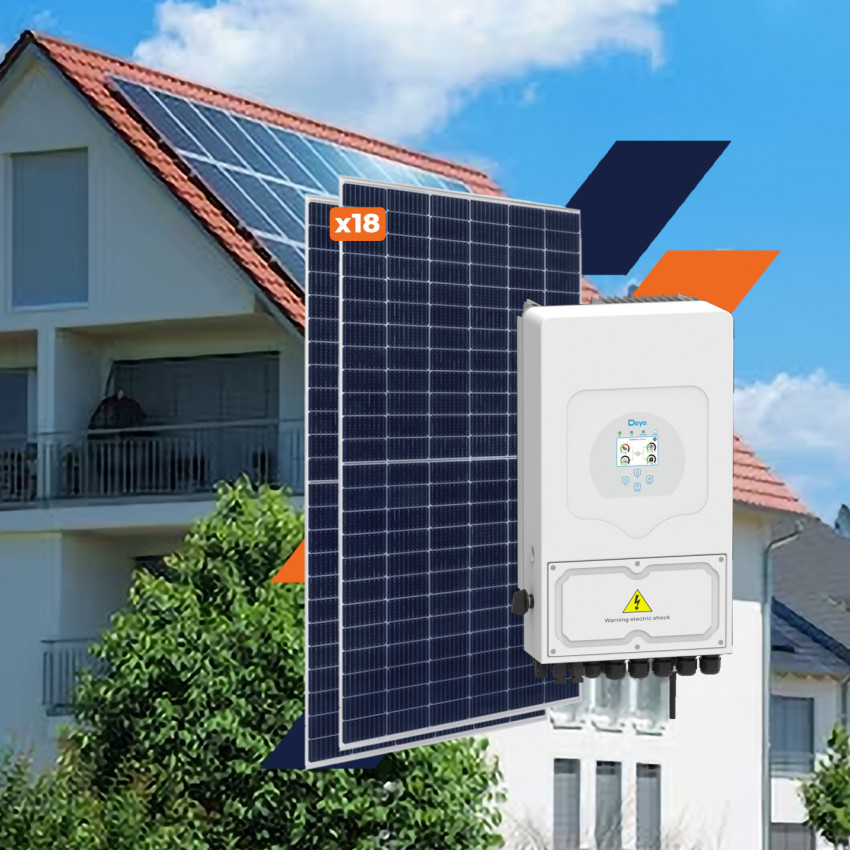 Комплект СЕС DEYE for LP 8 kW GRID - з можливістю підключення автономного джерела-