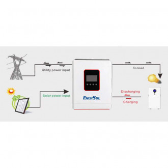 Гібридний інвертор EnerSol EHI-SUNONECO6.2KW-[articul]