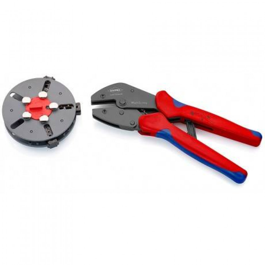 Кліщі обжимні зі змінними матрицями KNIPEX MultiCrimp® 97 33 01-97 33 01