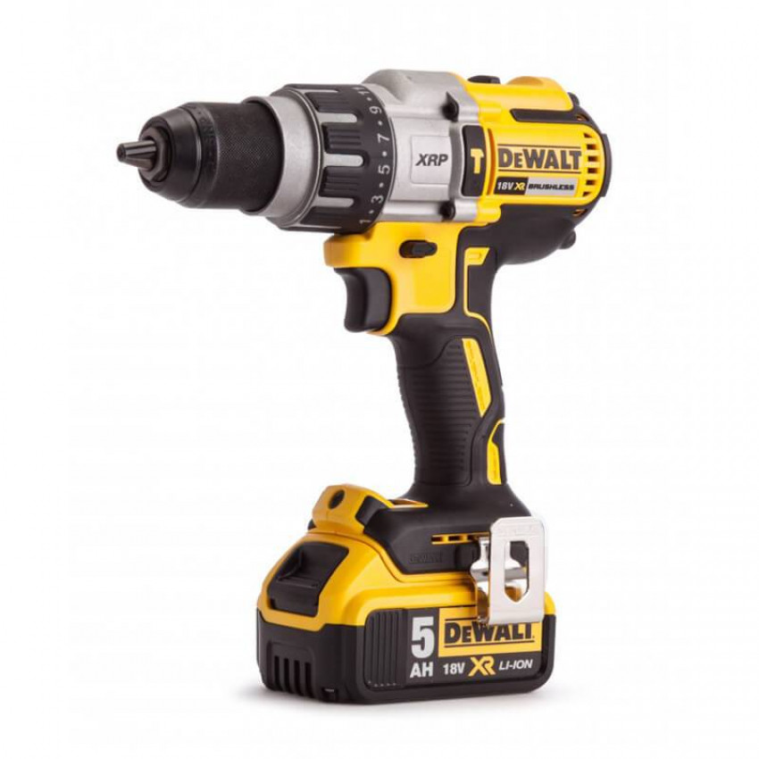 Дриль-шуруповерт акумуляторний безщітковий ударний DeWALT DCD996P3K-DCD996P3K