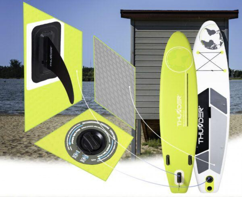 SUP-дошка THUNDER PLANET-LIME 320-PLANET-LIME